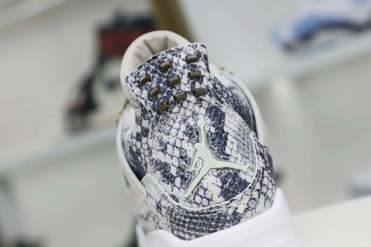 Jordan 4 snakeskin Air Jordan retro Kimikick 0620